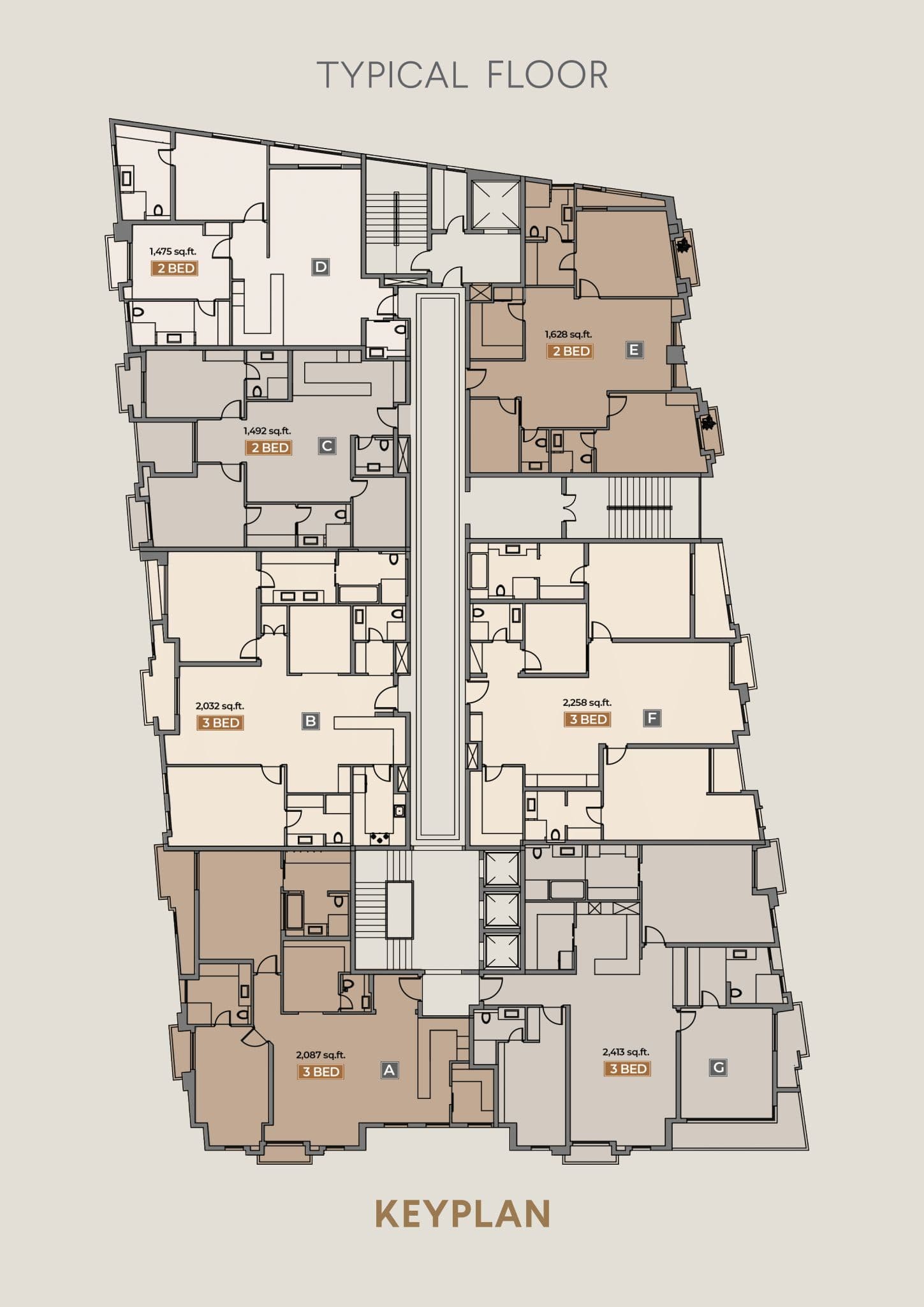 Key Plan floor plan preview